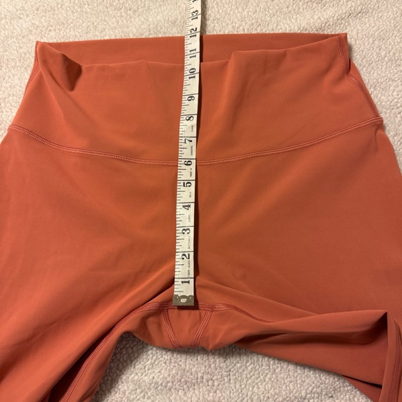 Lululemon Wunder Under High-Rise Tight 28" *Full-On Luxtreme Rustic Coral Orange - Picture 8 of 13